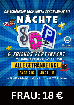 SDP & Friends -  03.08.24 - Frau