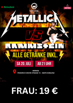 Metallica/Rammstein - 20.07.24 - Frau