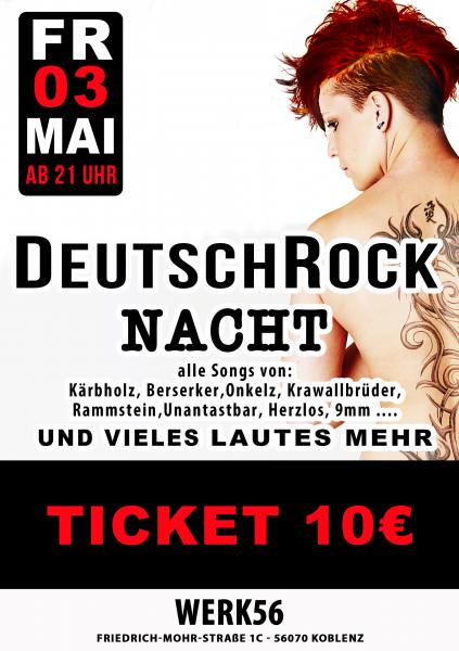 DeutschRock Nacht in Koblenz  - 03.05.24